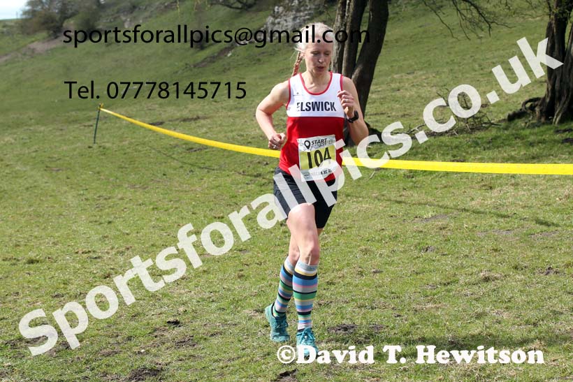 Masters men 2021 NECAA Cross Country Relays, Thornley Farm, Peterlee, Saturday, April 10th. Photo: David T. Hewitson/Sports for All Pics